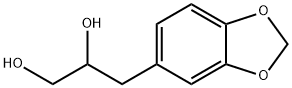 2',3'-二氢-2',3'-二羟基黄樟素 结构式