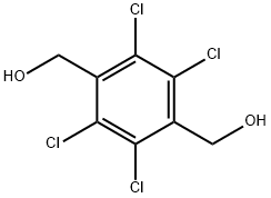 2,3,5,6-TETRACHLORO-P-XYLENE-A,A'-DIOL 结构式
