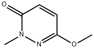 6-甲氧基-2-甲基-3(2H)-哒嗪酮 结构式