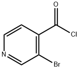 3-溴-4-吡啶甲酰氯 结构式