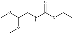 2,2-二甲氧基乙基氨基甲酸乙酯 结构式