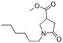 1-己基 -5-氧代吡咯烷 -3-羧酸甲酯 结构式