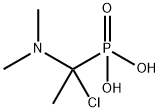 [1-Chloro-1-(dimethylamino)ethyl]phosphonic acid 结构式