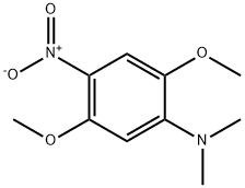 2,5-Dimethoxy-N,N-dimethyl-4-nitrobenzenamine 结构式