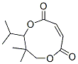 1-isopropyl-2,2-dimethylpropane-1,3-diyl maleate 结构式