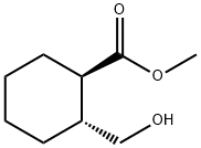 (1R,2R)-2-(羟甲基)环己烷-1-羧酸甲酯 结构式