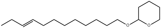 2-[(E)-9-Dodecenyloxy]tetrahydro-2H-pyran 结构式