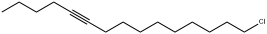 15-CHLORO-5-PENTADECYNE 结构式