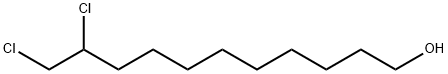 10,11-Dichloro-1-undecanol 结构式