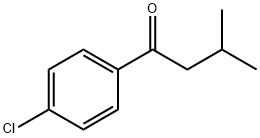 1-(4-氯苯基)-3-甲基丁烷-1-酮 结构式