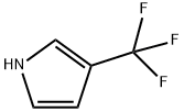 3-(三氟甲基)吡咯 结构式