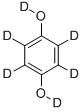 1,4-二羟基苯-D6 结构式