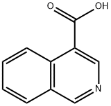 4-异喹啉甲酸 结构式