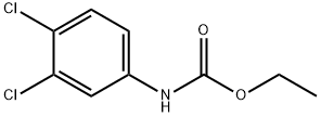 3,4-二氯苯基氨基甲酸乙酯 结构式