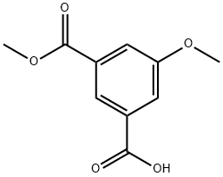 5-甲氧基间苯二甲酸单甲酯 结构式