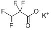 POTASSIUM 2,2,3,3-TETRAFLUOROPROPIONATE 结构式