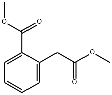 METHYL 2-(2-METHOXY-2-OXOETHYL)BENZOATE 结构式