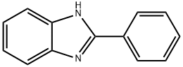 2-苯基苯并咪唑 结构式