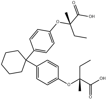 clinofibrate 结构式