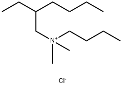 butyl(2-ethylhexyl)dimethylammonium chloride 结构式