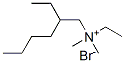 ethyl(2-ethylhexyl)dimethylammonium bromide 结构式