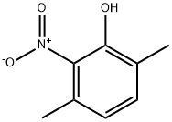 2-硝基-3,6-二甲基苯酚 结构式