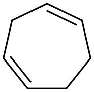 1,4-Cycloheptadiene 结构式