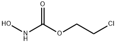 2-chloroethyl N-hydroxycarbamate 结构式