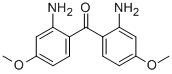 2,2'-DIAMINO-4,4'-DIMETHOXYBENZOPHENONE 结构式