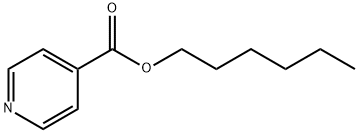 异烟酸己酯 结构式