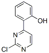 2-(2-Chloro-4-pyrimidinyl)phenol 结构式