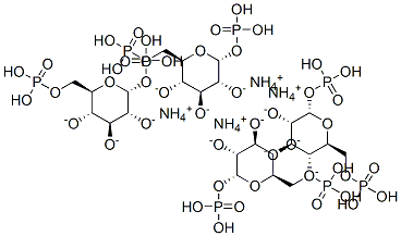 alpha-d-Glucopyranose, 1,6-bis(dihydrogen phosphate), tetraammonium salt 结构式