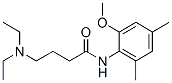 4-(Diethylamino)-N-(2-methoxy-4,6-dimethylphenyl)butanamide 结构式