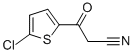 3-(5-氯-2-噻吩)-3-氧丙腈 结构式