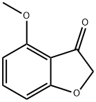 4-甲氧基-3-苯并呋喃酮 结构式