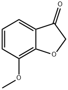 7-甲氧基-3(2H)-苯并呋喃酮 结构式