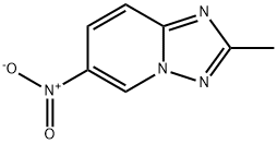 2-甲基-6-硝基-[1,2,4]三唑并[1,5-A]吡啶 结构式