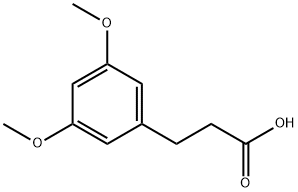 3,5-二甲氧基苯基丙酸 结构式
