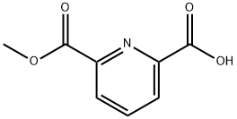 2,6-吡啶二羧酸单甲酯 结构式