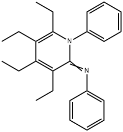 N,1-Diphenyl-3,4,5,6-tetraethyl-1,2-dihydropyridine-2-imine 结构式