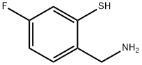 Benzenethiol, 2-(aminomethyl)-5-fluoro- (9CI) 结构式