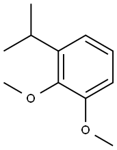 1,2-二甲氧基-3-异丙基苯 结构式