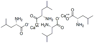 dicalcium L-leucinate 结构式