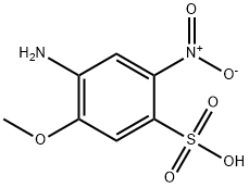 5-methoxy-2-nitrosulphanilic acid 结构式