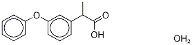 非诺洛芬钙盐二水合物 结构式