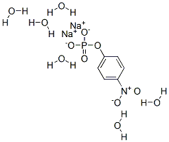 DI-SODIUM 4-NITROPHENYL PHOSPHATE HEXAHYDRATE FOR THE DETM. PHOSPHATASES 结构式