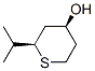 2H-Thiopyran-4-ol,tetrahydro-2-(1-methylethyl)-,cis-(9CI) 结构式