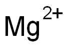 magnesium(+2) cation 结构式