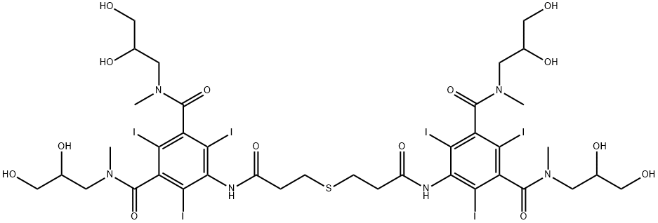 碘酞硫 结构式
