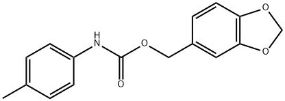 Carbanilic acid, p-methyl-, piperonyl ester (7CI, 8CI) 结构式